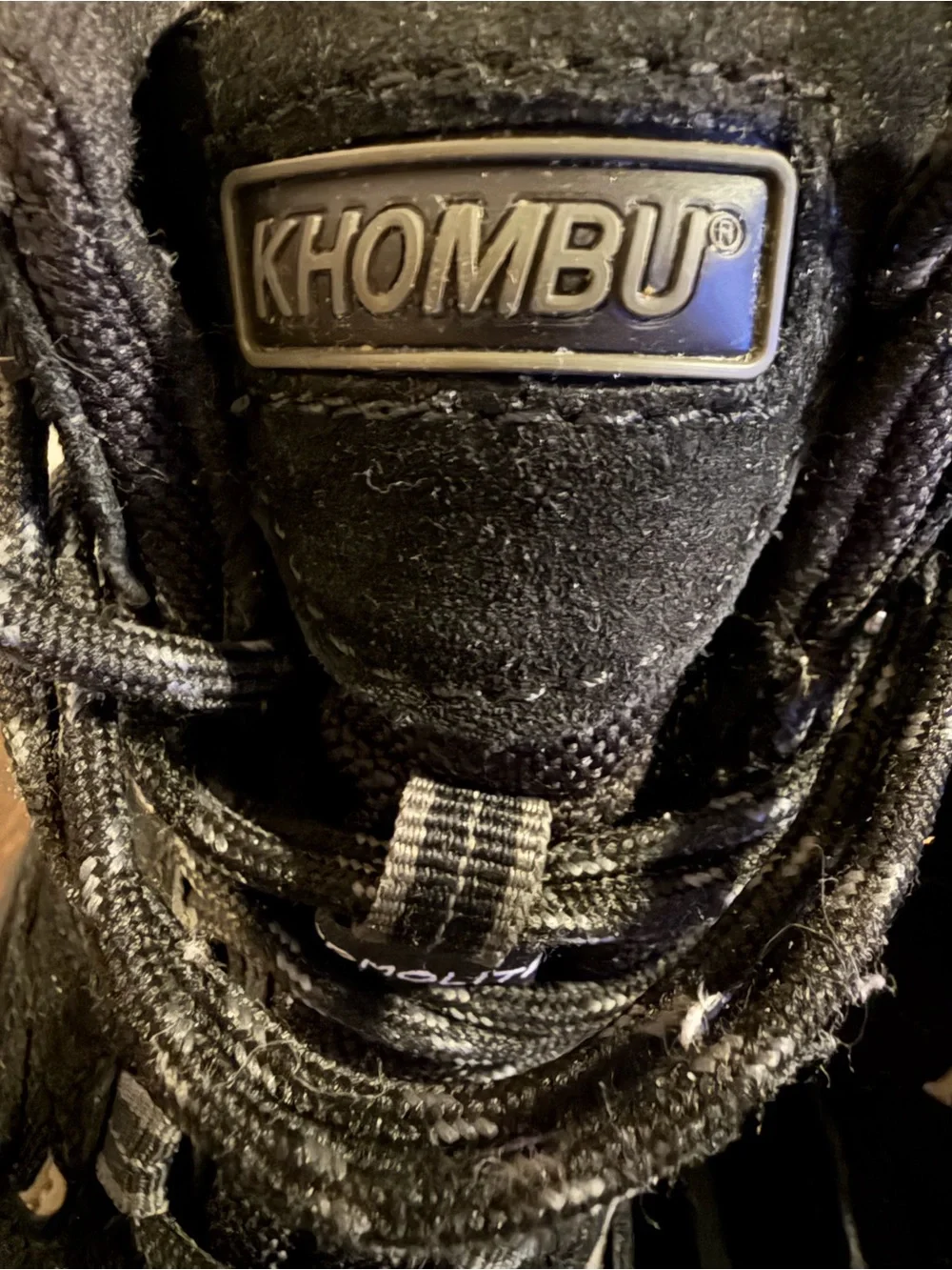 Khombu Black Insulated Snow Boots - Size 11M